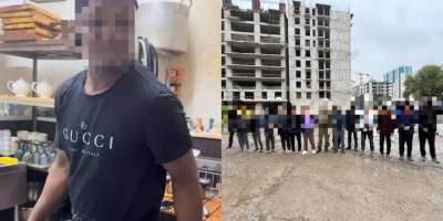 Colman Domingo and Jude Law at amfAR’s Venice Gala