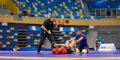 Colman Domingo and Jude Law at amfAR’s Venice Gala