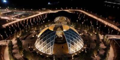 Colman Domingo and Jude Law at amfAR’s Venice Gala