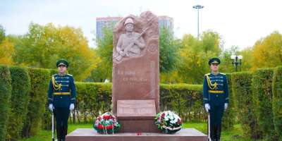 Colman Domingo and Jude Law at amfAR’s Venice Gala