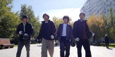 Colman Domingo and Jude Law at amfAR’s Venice Gala