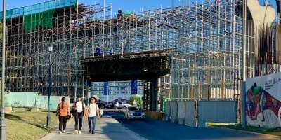 Colman Domingo and Jude Law at amfAR’s Venice Gala