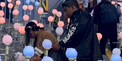 Colman Domingo and Jude Law at amfAR’s Venice Gala