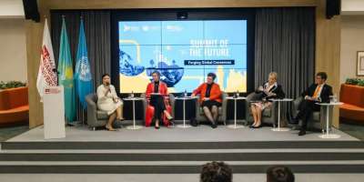 Colman Domingo and Jude Law at amfAR’s Venice Gala
