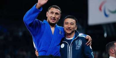 Colman Domingo and Jude Law at amfAR’s Venice Gala