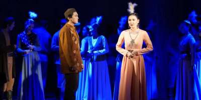 Colman Domingo and Jude Law at amfAR’s Venice Gala