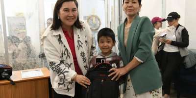 Colman Domingo and Jude Law at amfAR’s Venice Gala