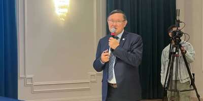 Colman Domingo and Jude Law at amfAR’s Venice Gala