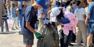 Colman Domingo and Jude Law at amfAR’s Venice Gala