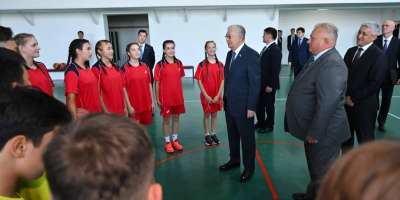 Colman Domingo and Jude Law at amfAR’s Venice Gala