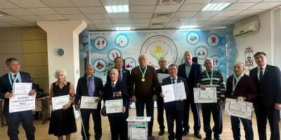 Colman Domingo and Jude Law at amfAR’s Venice Gala