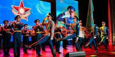 Colman Domingo and Jude Law at amfAR’s Venice Gala