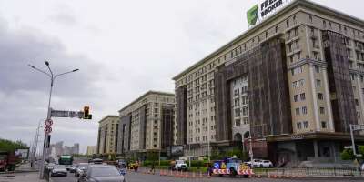 Colman Domingo and Jude Law at amfAR’s Venice Gala