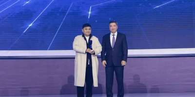 Colman Domingo and Jude Law at amfAR’s Venice Gala