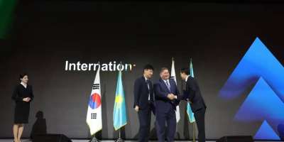 Colman Domingo and Jude Law at amfAR’s Venice Gala