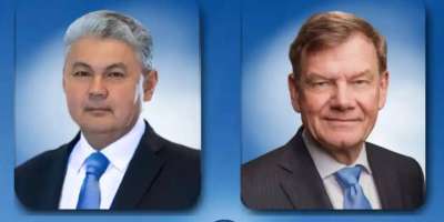 Colman Domingo and Jude Law at amfAR’s Venice Gala