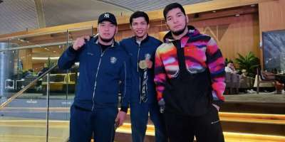 Colman Domingo and Jude Law at amfAR’s Venice Gala