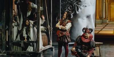 Colman Domingo and Jude Law at amfAR’s Venice Gala