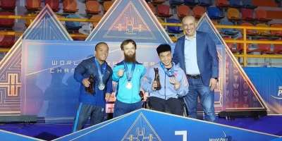 Colman Domingo and Jude Law at amfAR’s Venice Gala