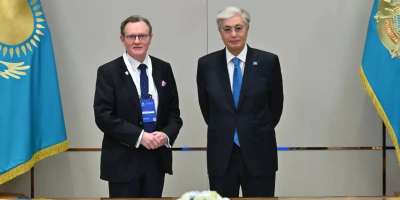 Colman Domingo and Jude Law at amfAR’s Venice Gala