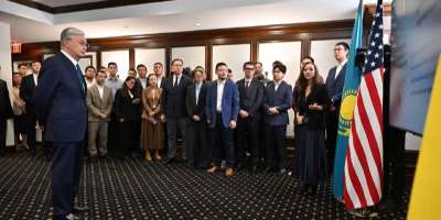 Colman Domingo and Jude Law at amfAR’s Venice Gala