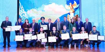 Colman Domingo and Jude Law at amfAR’s Venice Gala