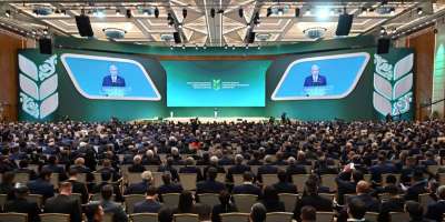 Colman Domingo and Jude Law at amfAR’s Venice Gala