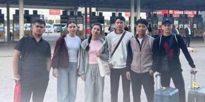 Colman Domingo and Jude Law at amfAR’s Venice Gala
