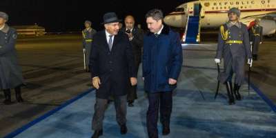 Colman Domingo and Jude Law at amfAR’s Venice Gala