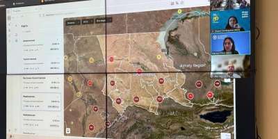 Colman Domingo and Jude Law at amfAR’s Venice Gala