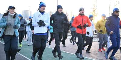 Colman Domingo and Jude Law at amfAR’s Venice Gala