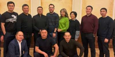 Colman Domingo and Jude Law at amfAR’s Venice Gala