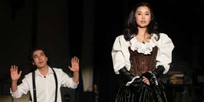 Colman Domingo and Jude Law at amfAR’s Venice Gala