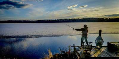 Colman Domingo and Jude Law at amfAR’s Venice Gala