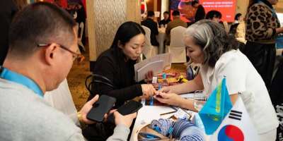 Colman Domingo and Jude Law at amfAR’s Venice Gala