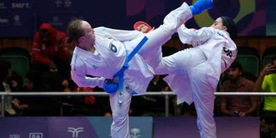 Colman Domingo and Jude Law at amfAR’s Venice Gala