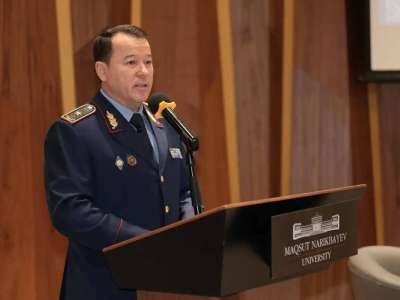 Ішкі істер министрінің бірінші орынбасары MNU студенттерімен кездесті