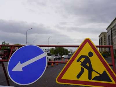 Астанада М.Жұмабаев көшесінің бір бөлігі уақытша жабылды