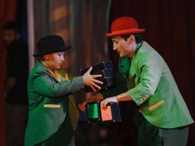 «Ретро Шапито циркі» Астанада «Таза Қазақстан» акциясын өткізді