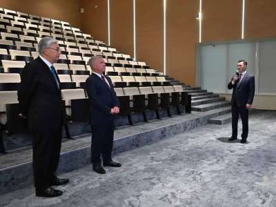 Тоқаев пен Иордания Королі «Астана» халықаралық қаржы орталығына барды