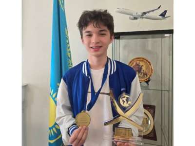 Елордалық оқушы халықаралық олимпиадада абсолютті чемпион атанды