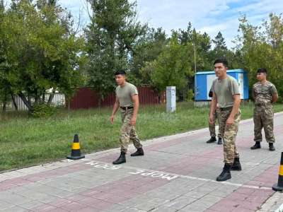 Қарағандыда 30-ға жуық  жас офицер кәсіби шеберліктерін шыңдады