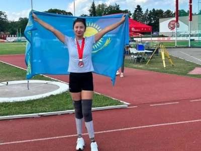 Елордалық спортшы әлемдік жарыста екі медаль жеңіп алды
