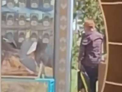 Астанада Абайдың нақыл сөздері жазылған стендті бүлдірген ер адам қамауға алынды