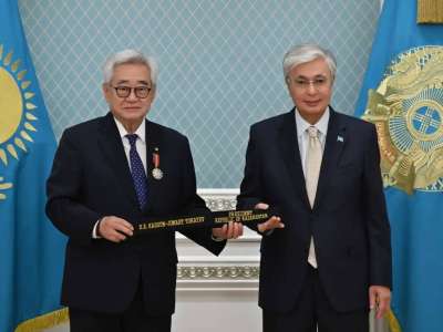 Қасым-Жомарт Тоқаев Чунгвон Чоуды ІІ дәрежелі «Достық» орденімен марапаттады