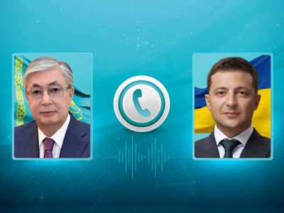 Тоқаев пен Зеленский телефон арқылы сөйлесті