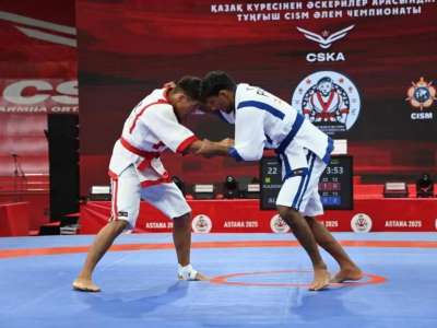 Елордада қазақ күресінен әскери қызметшілер арасындағы әлем чемпионаты басталды