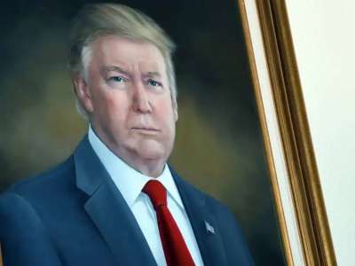 Трамп өз портретіне баға берді