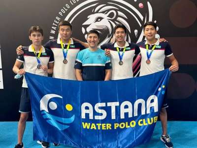 Астаналық ватерполистер Азия чемпионатында қола медаль иеленді