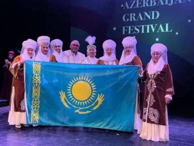 Астаналық әжелер ансамблі Әзербайжанда бірінші орын алды